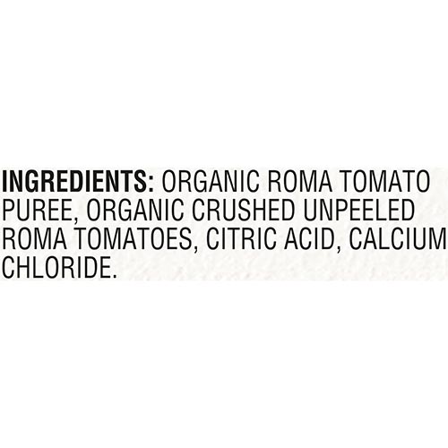 Crushed Tomatoes No Salt_Ingredients