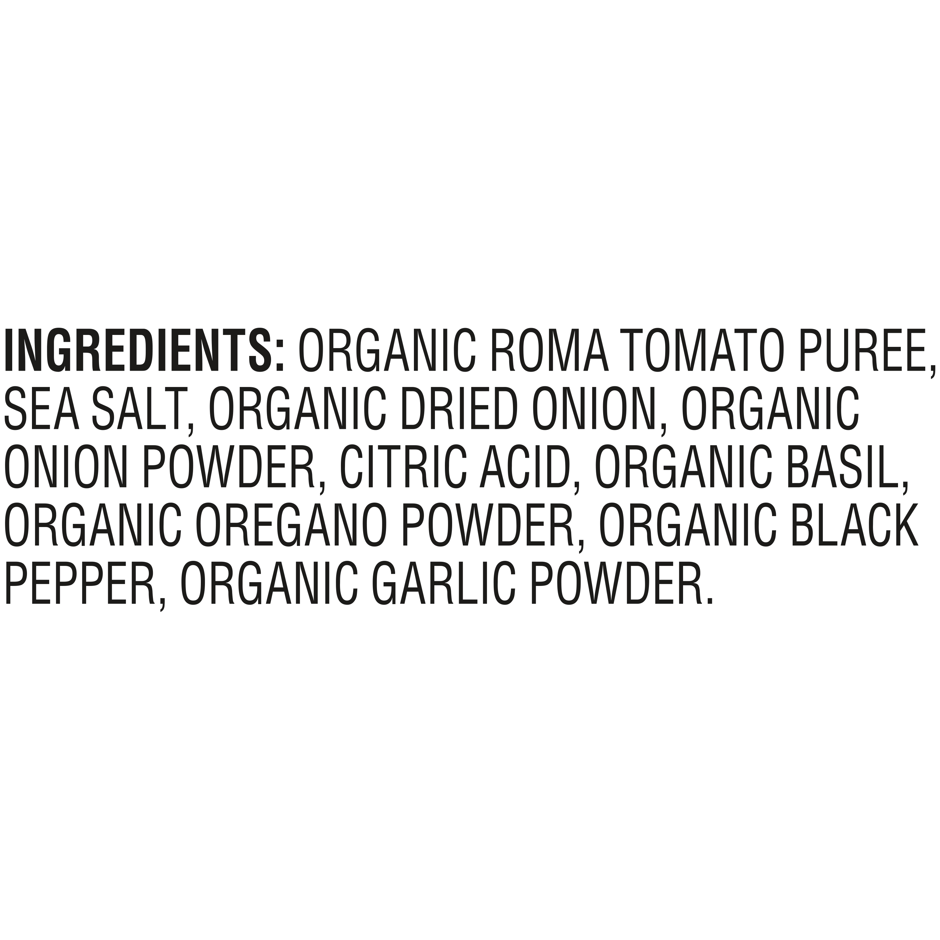 Pizza Sauce Ingredients