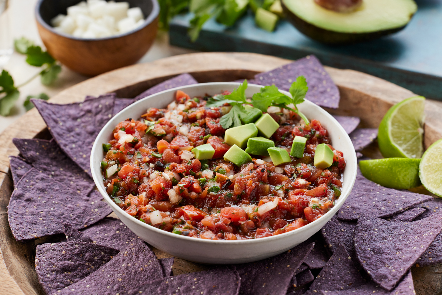 Homemade Fire Roasted Tomato Salsa